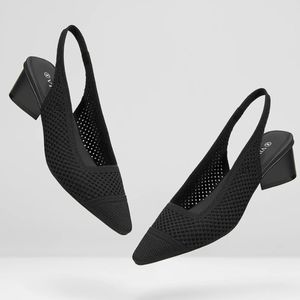 Brand New Black Slingback Sandals - Vivaia size 10.5